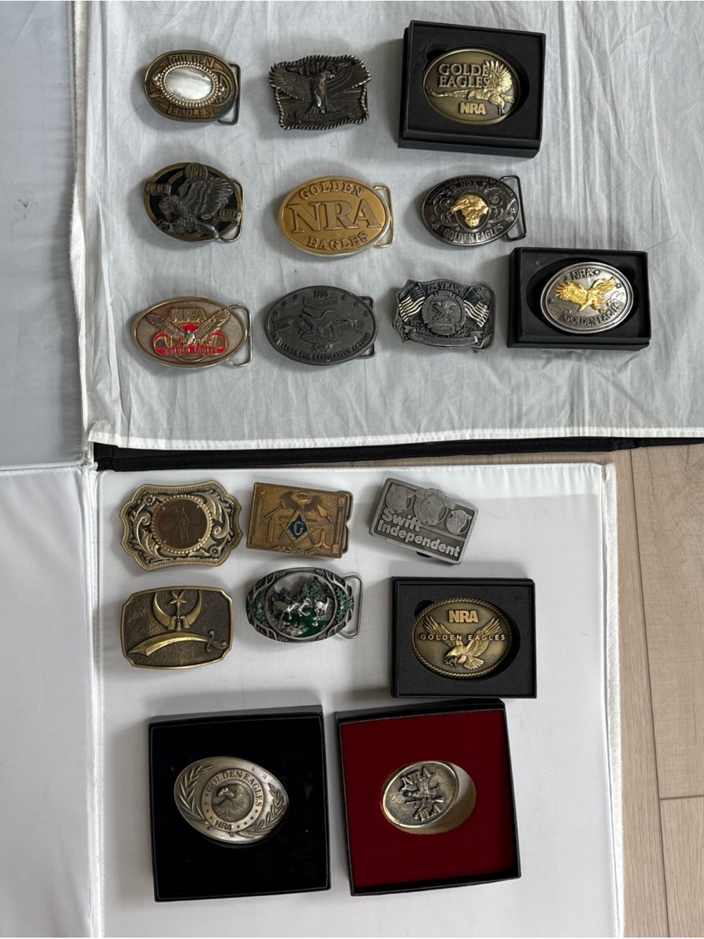 Vintage Men's Belt Buckle Lot